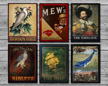 Load image into Gallery viewer, Old English Pub Signs Set 2
